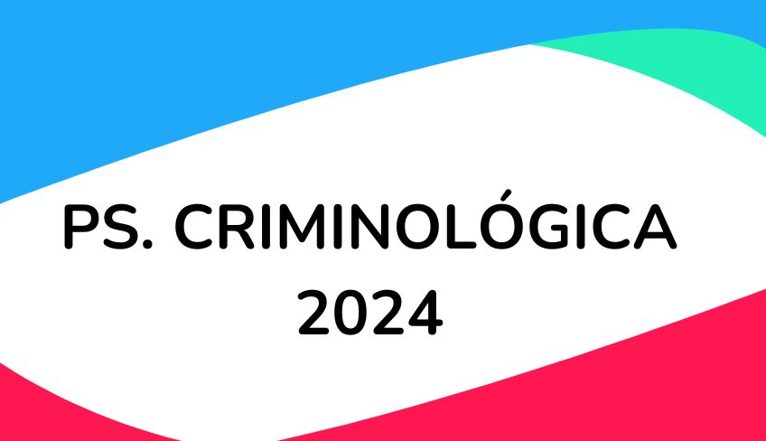 Ps. Criminológica 2024