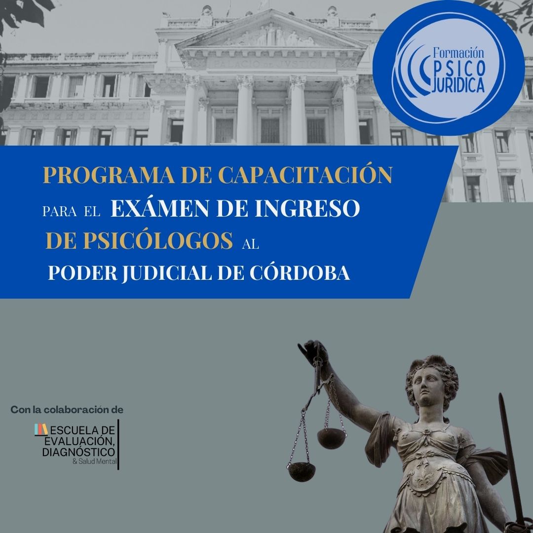 Exámen de ingreso de psicólogos al Poder Judicial de Córdoba